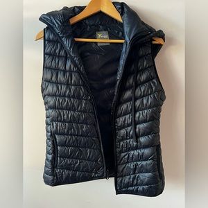 Black Quilted Vest